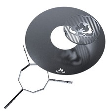 Grill Set 3-teilig Grillring 55 CM + Insert de Grille / Barbecue + Auflageleiste