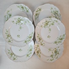 Assiettes Plates Décor Fleuri