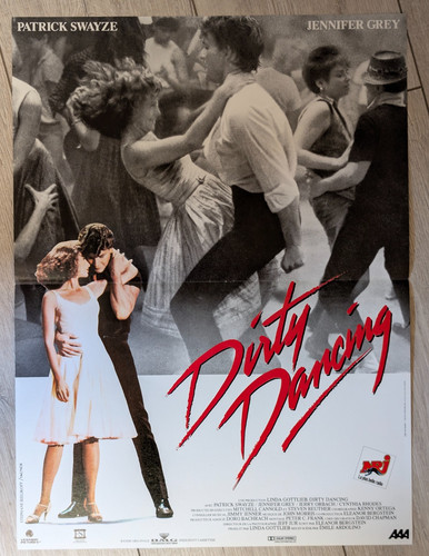 Affiche cinema dirty - -, dancing