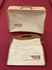 Advertising object UTA Air Company bag bag suitcase suitcase vintage
