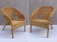 FAUTEUIL ROTIN ET OSIER ENFANT