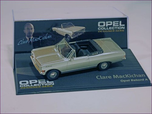 Opel rekord cabriolet 43 - rekord, 1/43