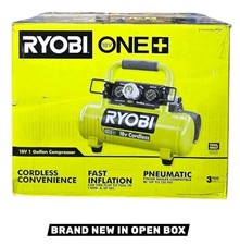 RYOBI Portable Air Compressor P739 18-Volt Cordless 1 Gal Tested New Open Box