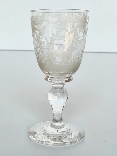 Ancien petit verre - à, alcool