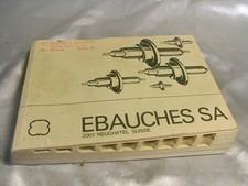 🇫🇷 CATALOGUE LIVRE HORLOGERIE EBAUCHE SA NEUCHATEL SUISSE AXE MONTRE ANCIENNE