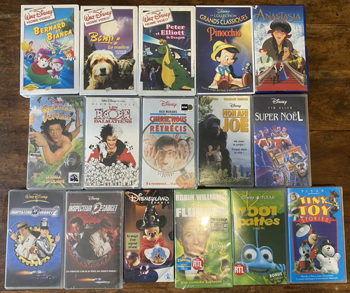 Lot vhs disney - vhs, vintage