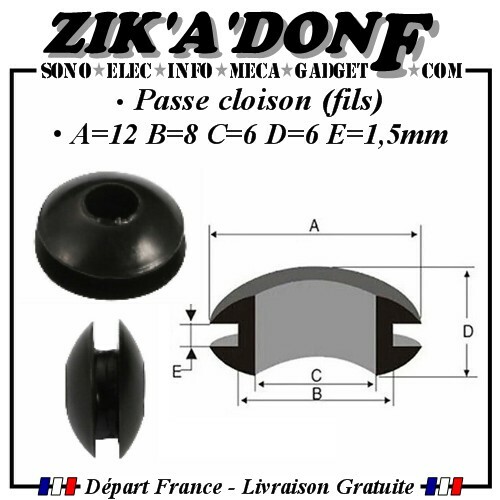 Passe cloison fils - passe-cloison, passe-fils