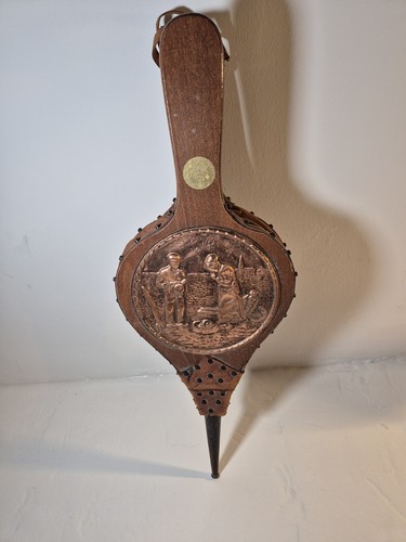Grand soufflet vintage bois - vintage,