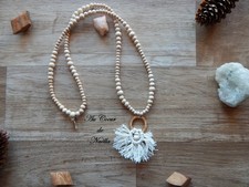 Collier Long Sautoir Fleur