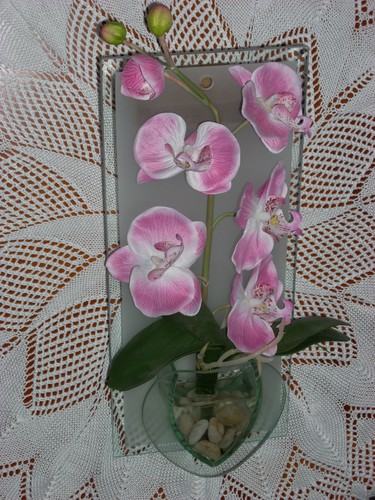 Support mural verre avec - support,