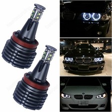 80W LED H8 BMW Angel Eyes Feux de jours E60 E61 E63 E64 E92 E84 E70 E71 E89