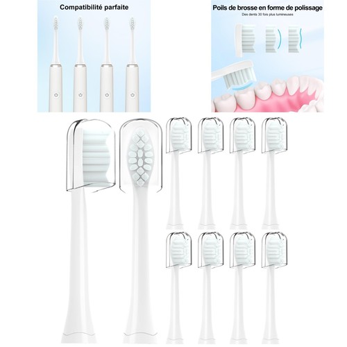 Têtes brosse dents - de,