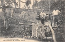 CPA 95 FOREST DE MONTMORENCY / WORKERS MANUFACTURER OF BARREL CIRCLES