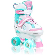 Roller en ligne Lia Quad Adulte Enfant Mixte taille ajustable Raven