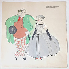 PAUL POIRET DEAUVILLE 1921