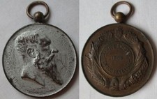 Belgium Medal Leopold II Comice Ghistel Tentoonstelling 1905 (119642)