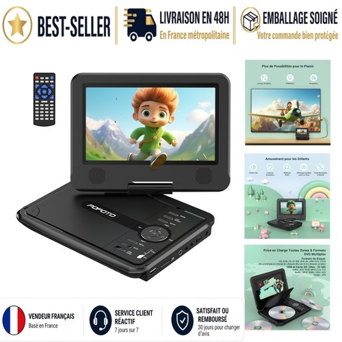 Pofoto lecteur dvd portable - lecteur,