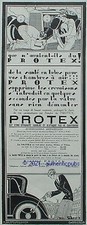 ADVERTISEMENT PROTEX SANTE AIR CHAMBER TUBE TIRE G SIGN BRISS FROM 1926 FRENCH AD