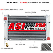 Aluminium Radiateur pour