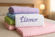 Couverture bébé personalisé