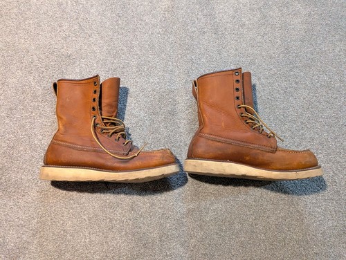 Vintage red wing boots mens - red,