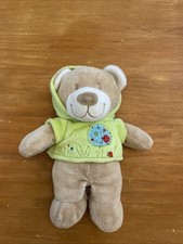Doudou peluche ours nicotoy - peluche,