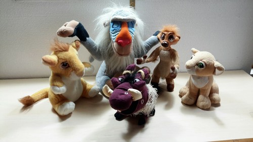 Peluches roi lion - le,
