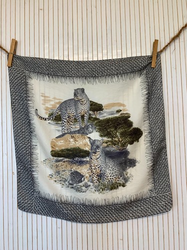 Petit foulard carré soie - foulard, de