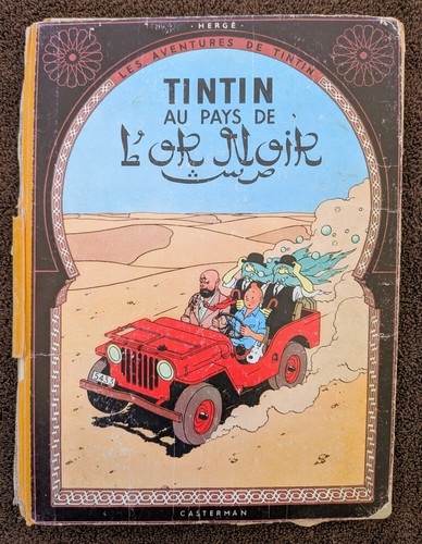 Vintage 1950s tintin pays - vintage,