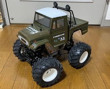 Tamiya TLT-1 Rock Buster Land Cruiser 40 Body RC Crawler Monster Truck Big Tires