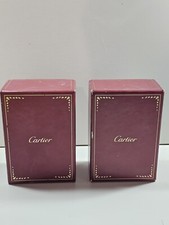 Lot de 2 anciennes boîtes cartier