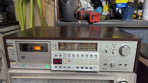 Akai f66rc stereo cassette - stereo,