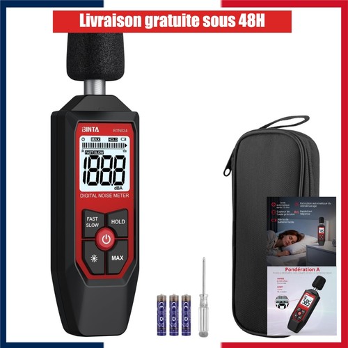 Binta sonomètre 130 db - sonomètre, 30-130