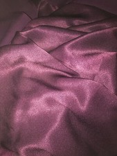 Vintage Plum Color Plum Color Jersey Crepe Fabric 95cm x H 250cm Wide, Ref A710