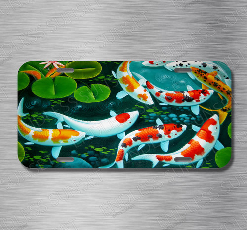 Koi japanese pond - koi, fish