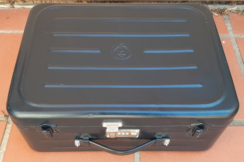 Rare valise avec - rare, marine