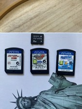 PsVita Card + 3 Games