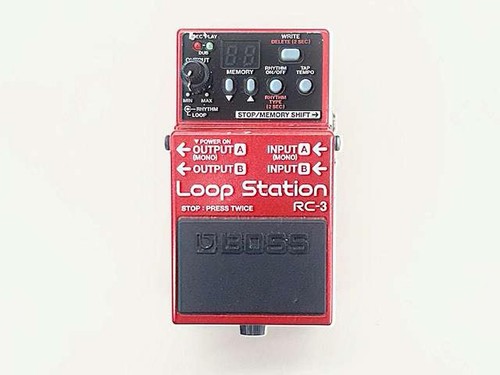 Boss loop station effect - boss, rc-3