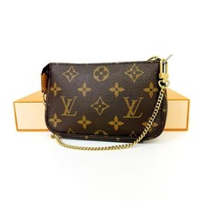 LOUIS VUITTON Monogram Mini Pochette Accessoires Shoulder Bag  From Japan