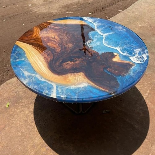 Table ronde époxy - ,, à
