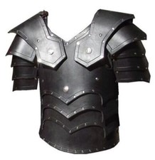 Armure en cuir cuirass armure médiévale en cuir larp cosplay costume d'Hallow...