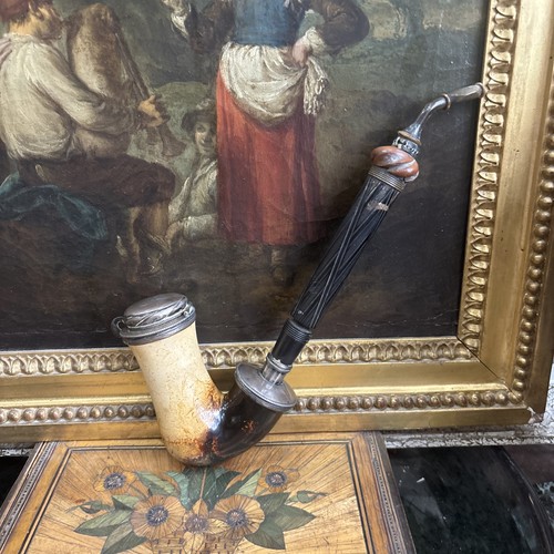Pipe germanique xixe monture - germanique,