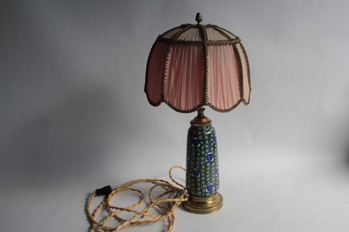 Lampe céramique art déco - céramique,