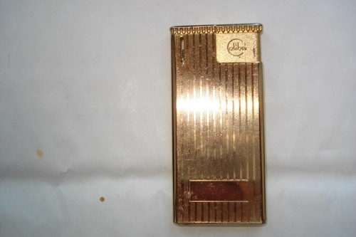 Briquet gaz vintage doré - briquet, à