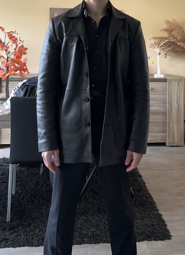 Veste cuir schott - en,