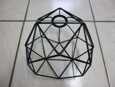 Abat jour grillagé en métal