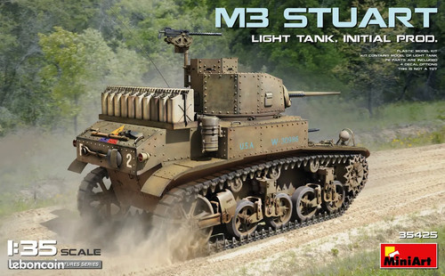 Miniart 35425 char stuart - m3,