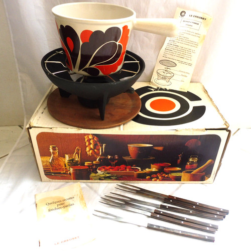 Creuset service fondue - service,
