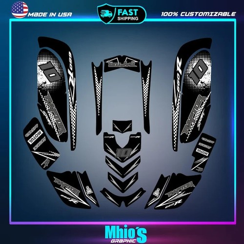 Yamaha raptor 660 - kit, graphics