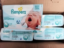 Case of Pampers Swaddlers